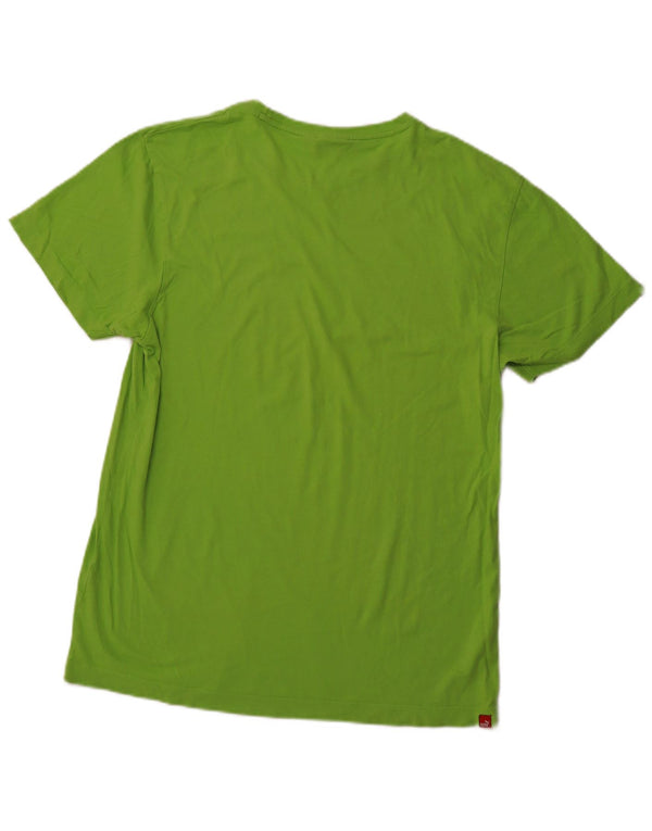 Ανδρικό γραφικό μπλουζάκι Puma Top Large Green Sports