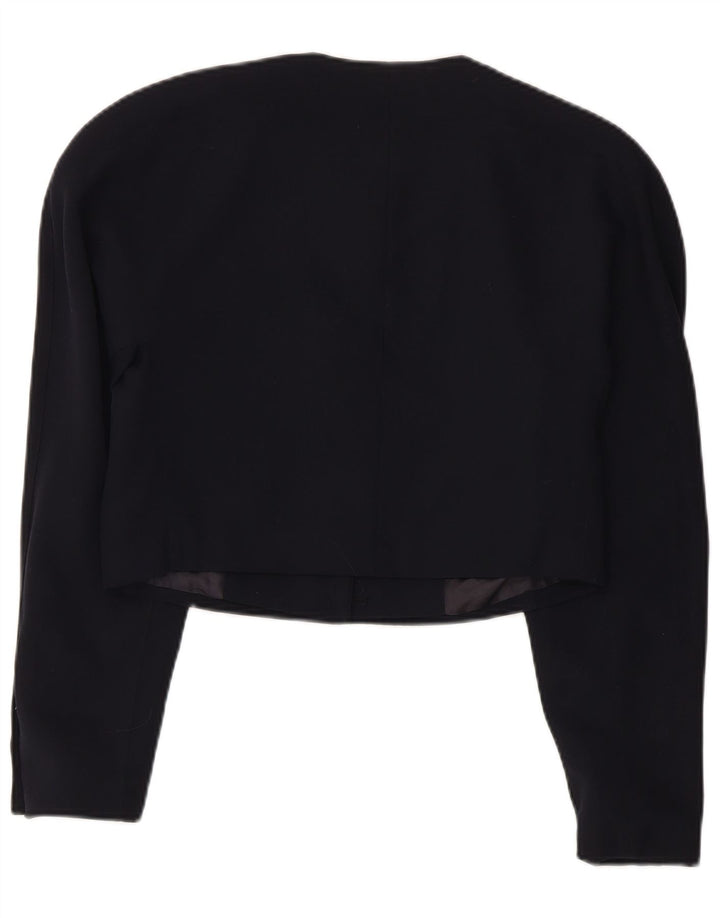 Mondi Γυναικείο Crop Graphic Bolero Jacket EU 38 Medium Navy Blue