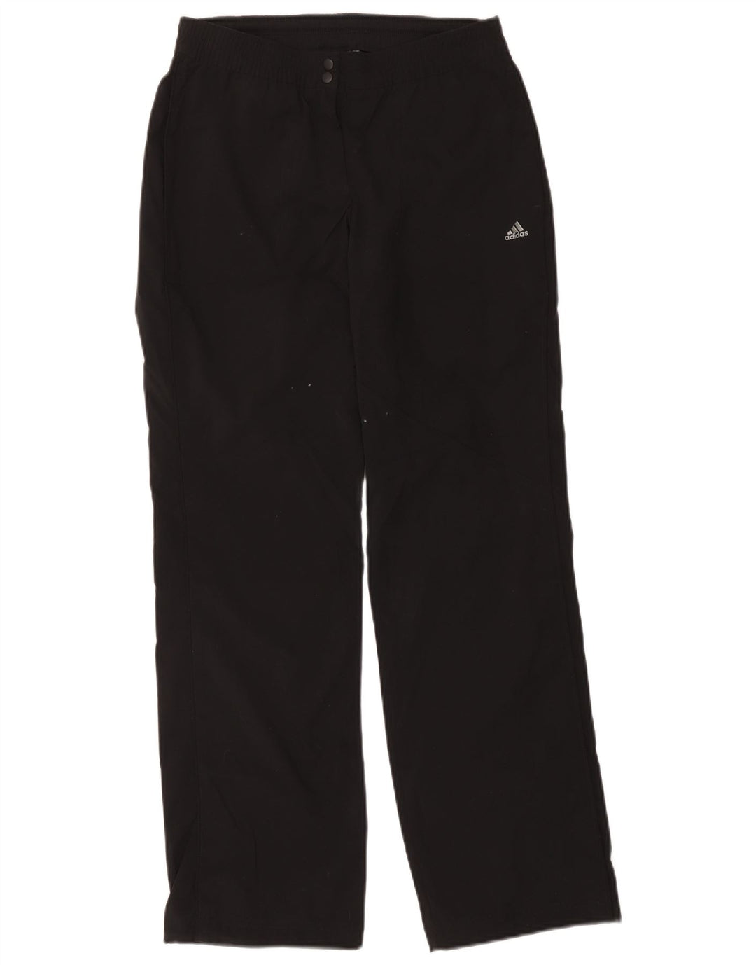 Γυναικεία αθλητική φόρμα Adidas Climalite Παντελόνι UK 10 Small Black Polyester