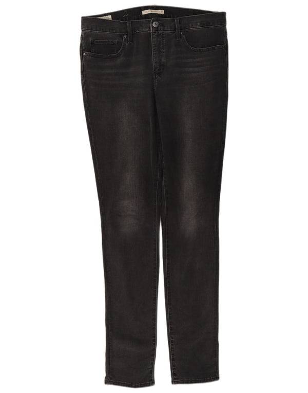 Levi's Womens 311 Shaping Skinny Jeans W31 L34 Γκρι βαμβακερό