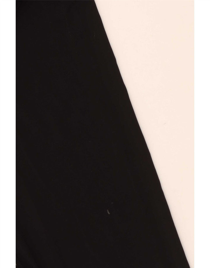 Zara Γυναικείο μακρυμάνικο Maxi Φόρεμα UK 12 Medium Black