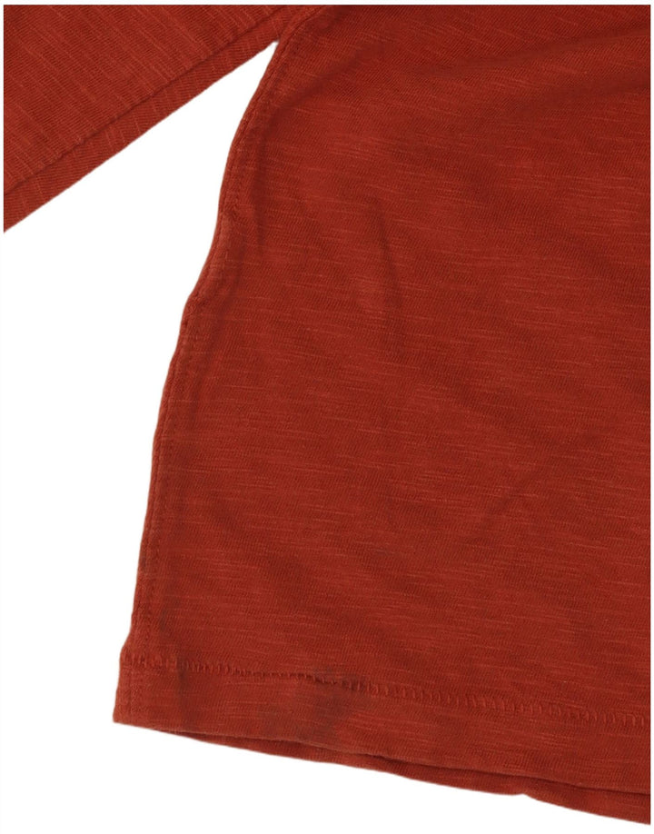 Ανδρικό μπλουζάκι Fat Face Μακρυμάνικο με μεσαίο πορτοκαλί φλύκταινες