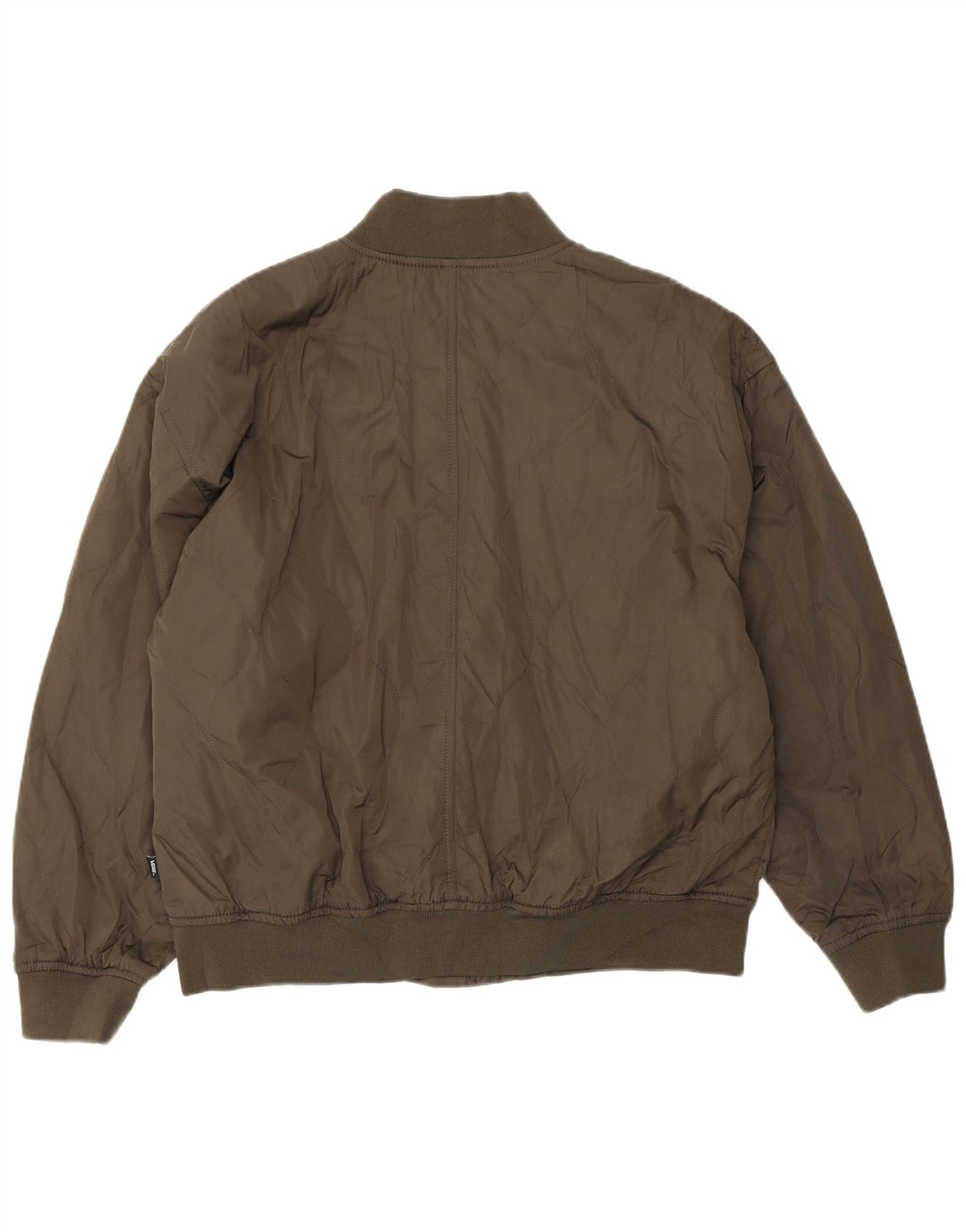 VANS Γυναικείο Oversized Bomber Jacket UK 14 Medium Khaki Polyester
