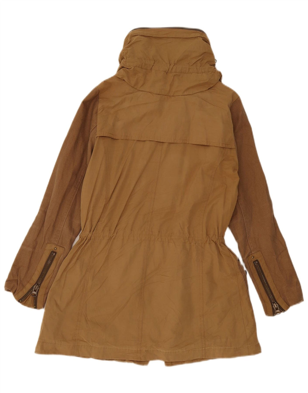 Zara Γυναικείο Μπουφάν Parka Oversized UK 6 XS Beige