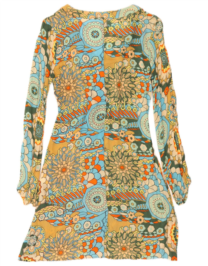 Nolita Womens Abstract Pattern Empire Dress IT 40 Small πολύχρωμο
