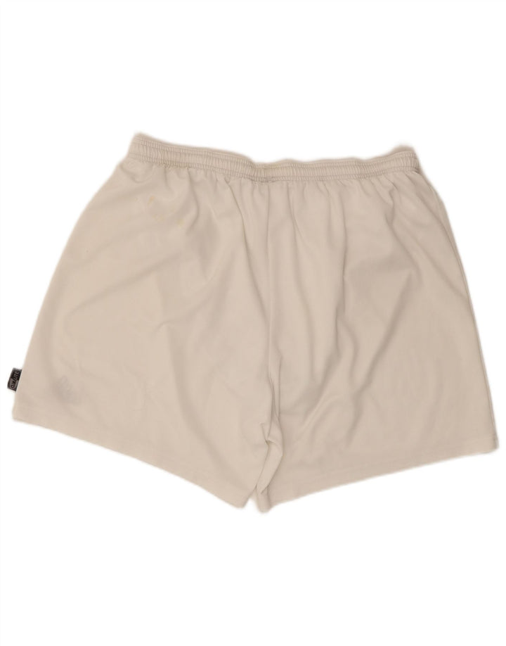 Ανδρικό αθλητικό σορτς Adidas Climalite 2XL Λευκό Πολυεστέρα