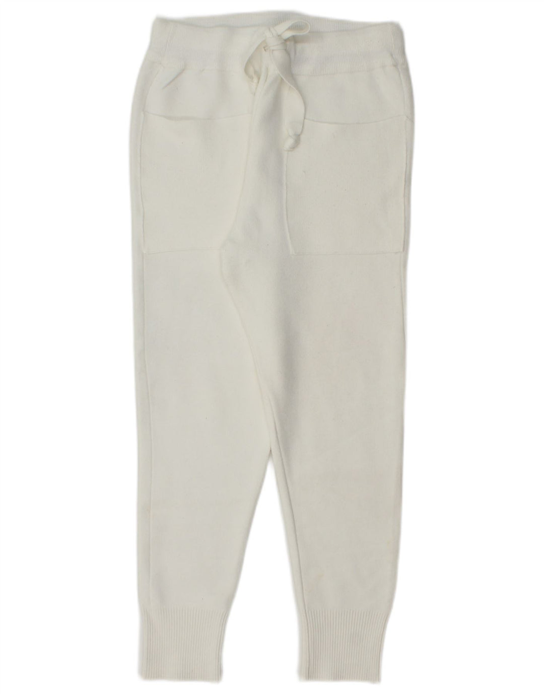 Zara Γυναικεία αθλητική φόρμα παντελόνι Joggers UK 10 Small White