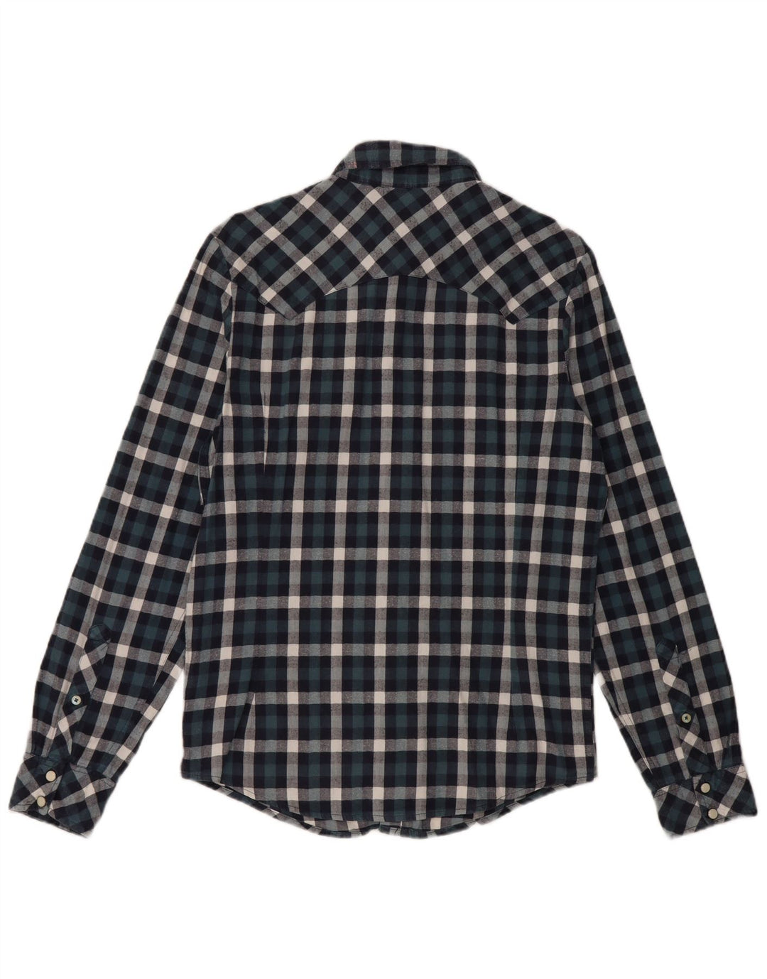 Ανδρικό πουκάμισο Lee Slim Fit Small Blue Check Cotton