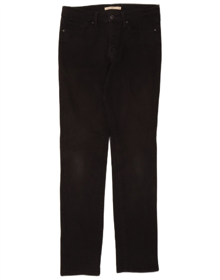 Levi's Womens 312 Shaping Slim Jeans W29 L31 Μαύρο