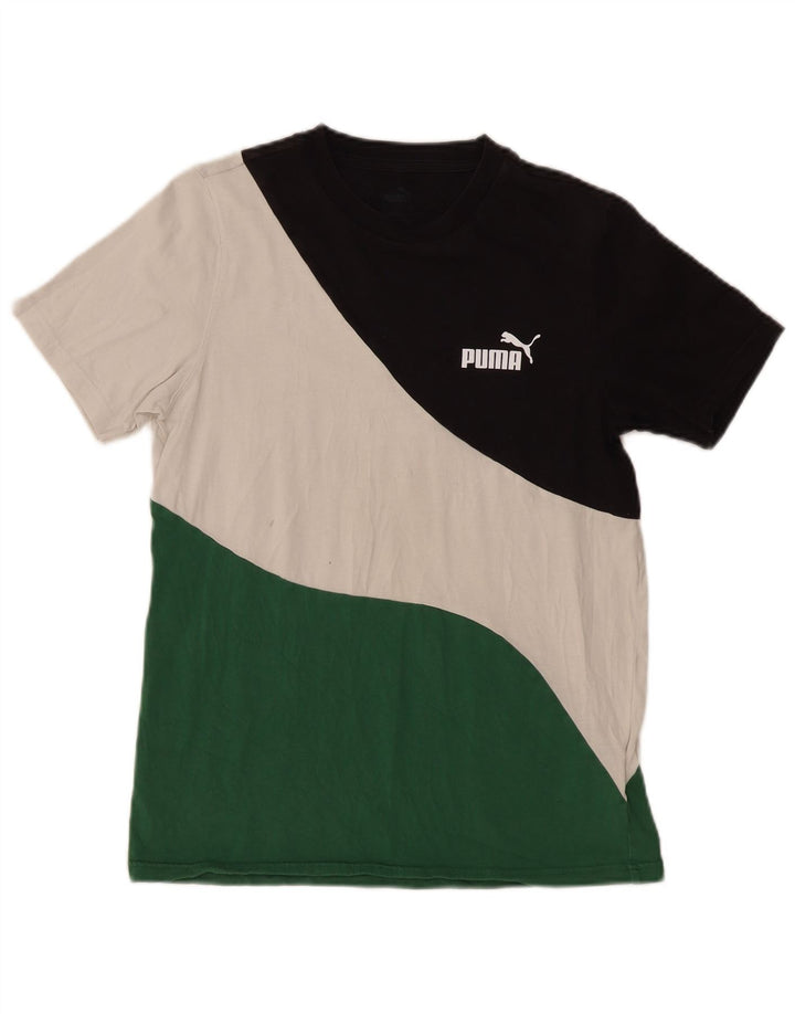Ανδρικό T-Shirt Puma Τοπ Μικρό πολύχρωμο βαμβακερό χρώμα