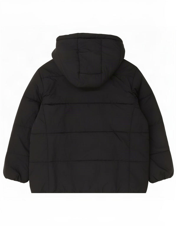Marks & Spencer Γυναικείο μπουφάν με κουκούλα UK 22 3XL μαύρο πολυεστέρα