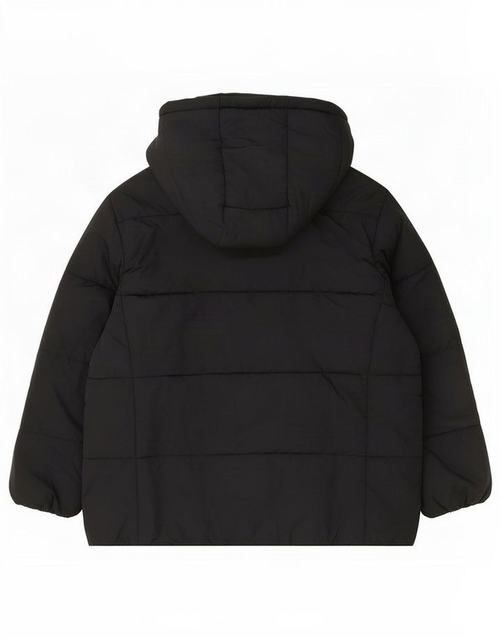 Marks & Spencer Γυναικείο μπουφάν με κουκούλα UK 22 3XL μαύρο πολυεστέρα