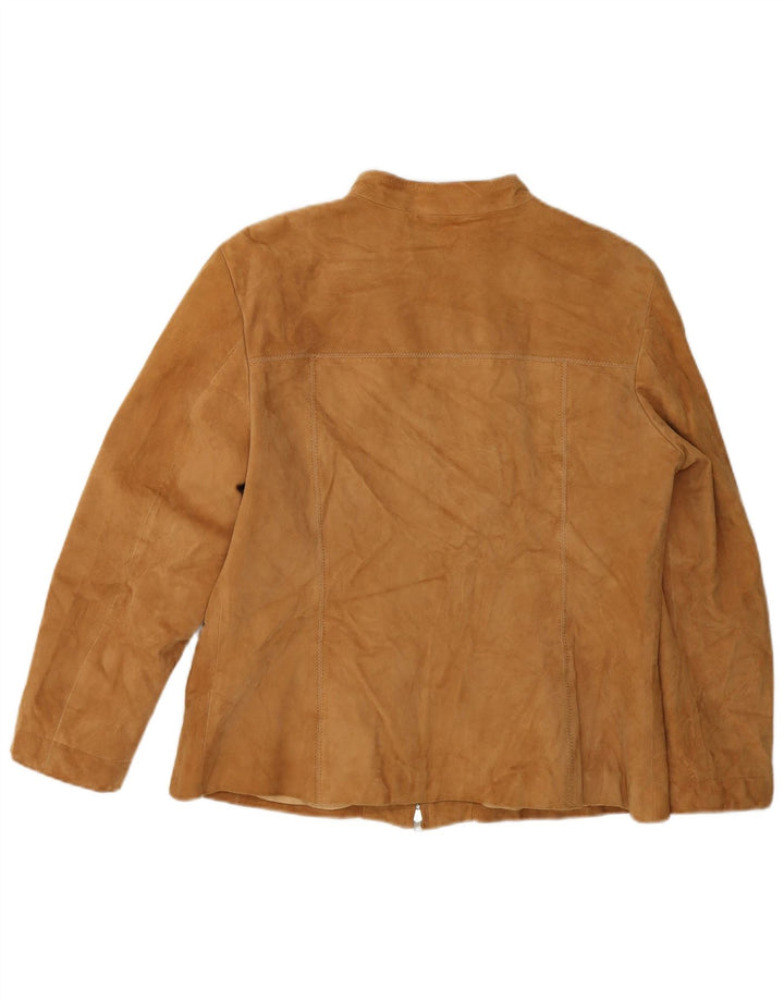 Moonstone Γυναικείο Suede Jacket IT 46 Large Brown Δερμάτινο
