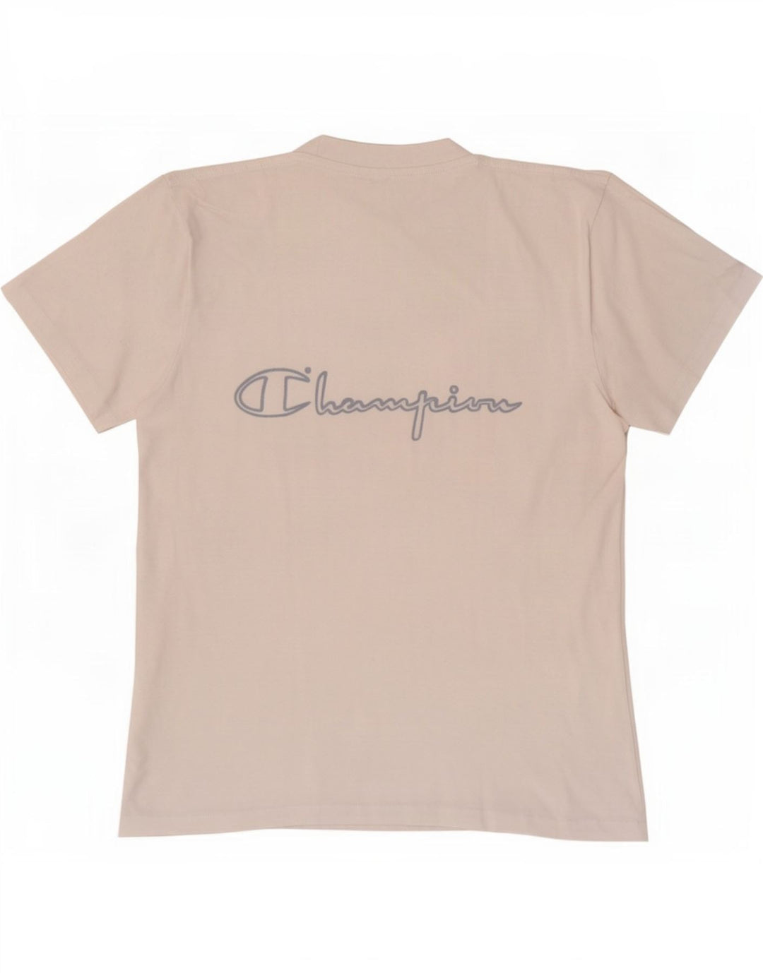 Champion Ανδρικό γραφικό T-Shirt Top Μικρό λευκό βαμβακερό