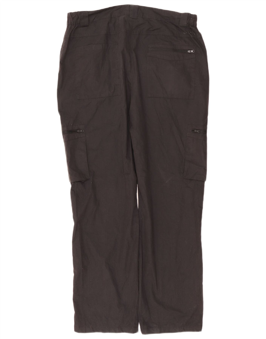 Mountain Warehouse Γυναικείο ίσιο παντελόνι Cargo W36 L30 Μαύρο Πολυεστέρας