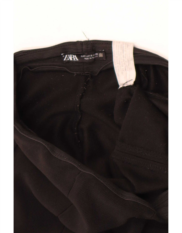 Zara Γυναικείο Κολάν Μικρό Μαύρο Πολυεστέρα
