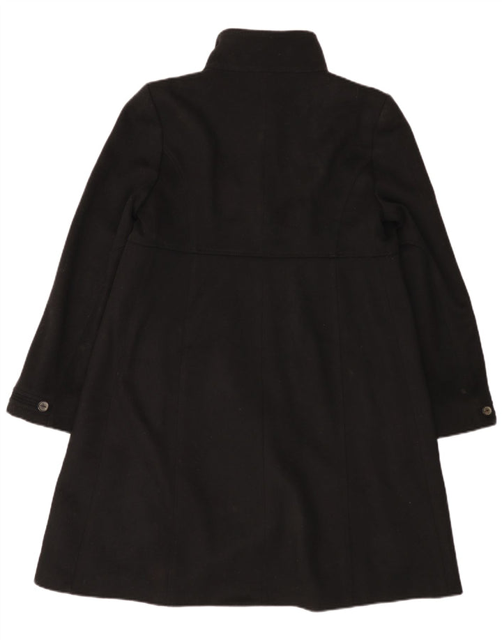 Zara Γυναικείο Παλτό UK 14 Medium Μαύρο
