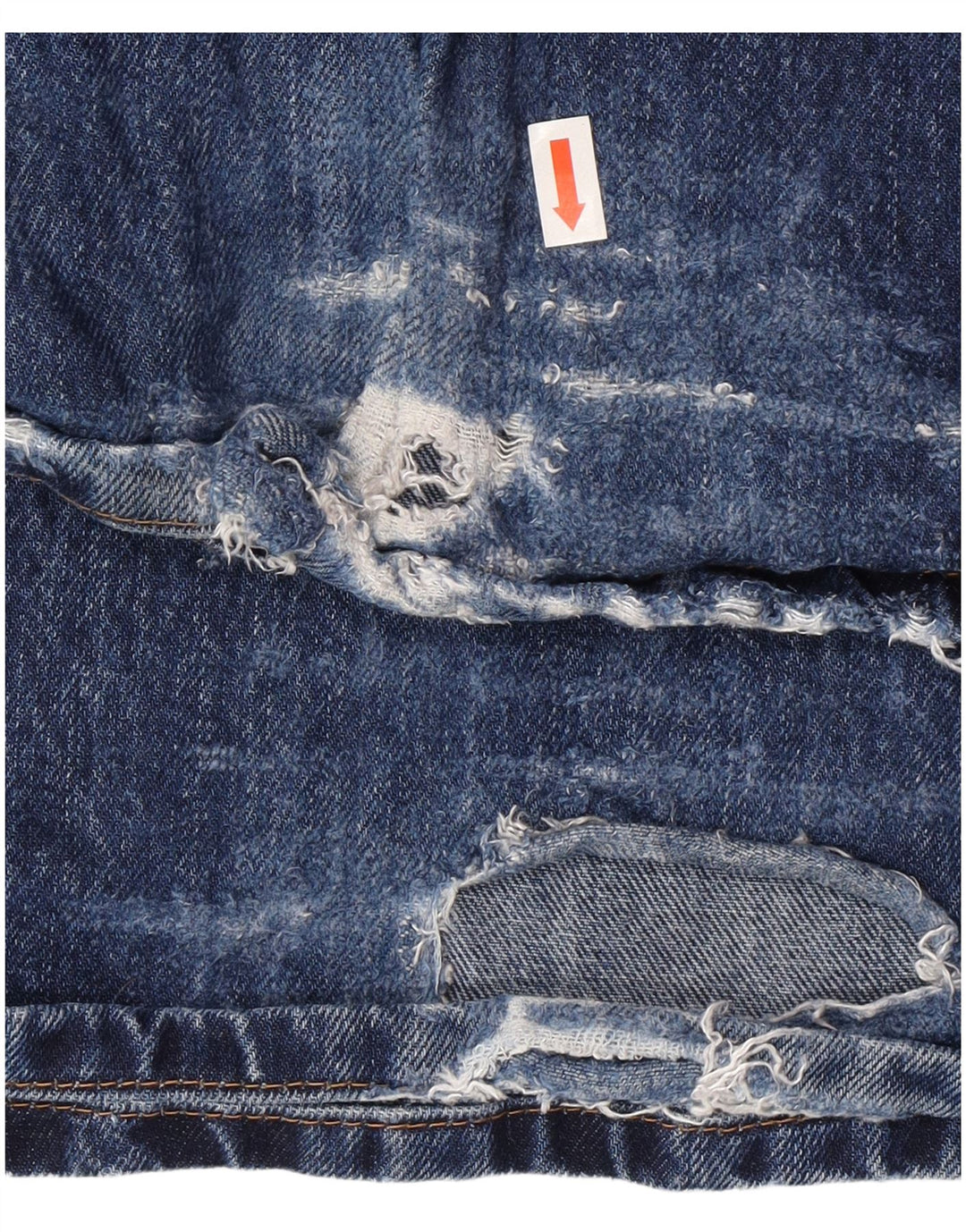 Ανδρικό Reiss Distressed Wide Leg Jeans W30 L33 Blue Viscose