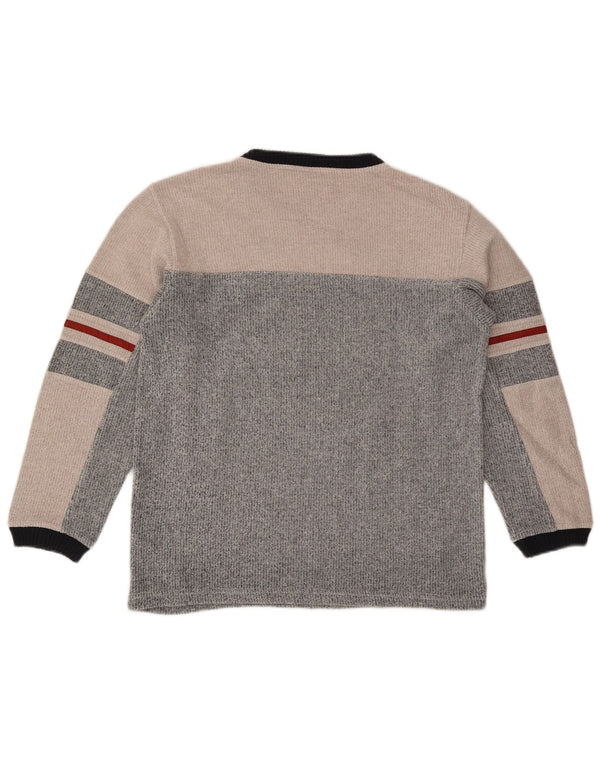 Φούτερ Fila Boys Jumper 13-14 Years Large Grey Colourblock