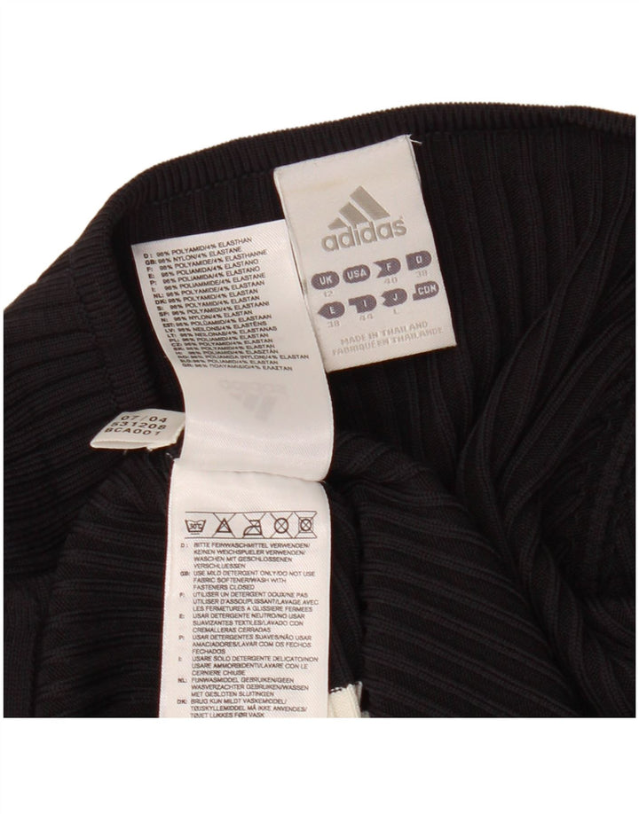 Γυναικεία ζακέτα ADIDAS UK 12 Medium Black Nylon