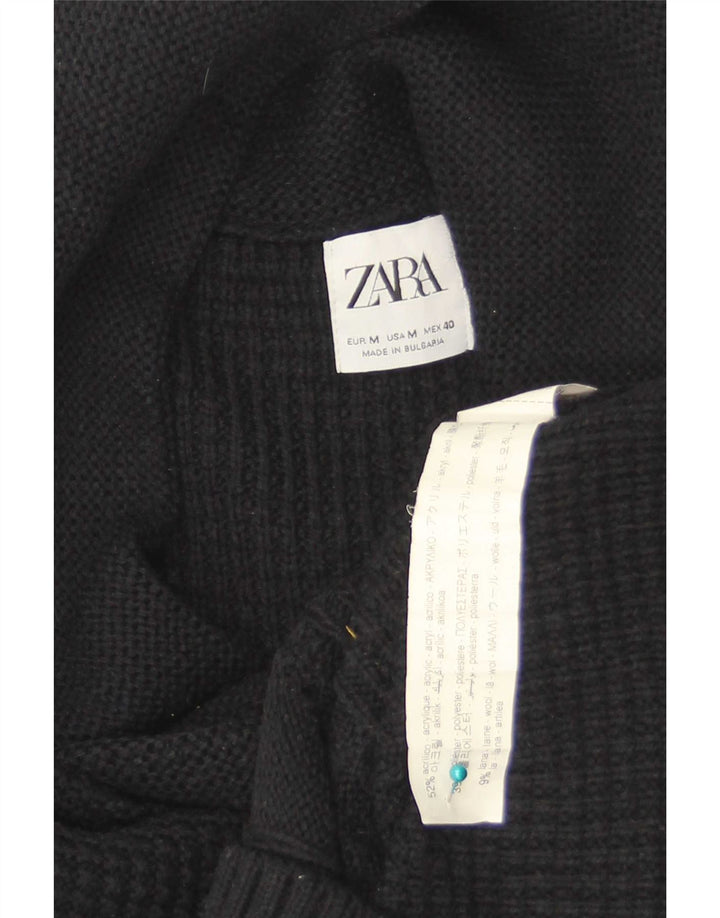 Ανδρικό πουλόβερ Zara με σάλι λαιμό μεσαίο ακρυλικό