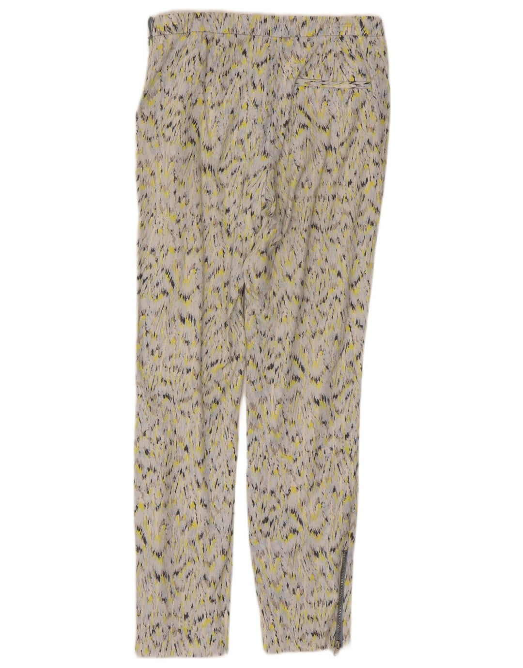 Γυναικείο παντελόνι Chino με αφηρημένο σχέδιο ZARA Μικρό W26 L26 Πολύχρωμο