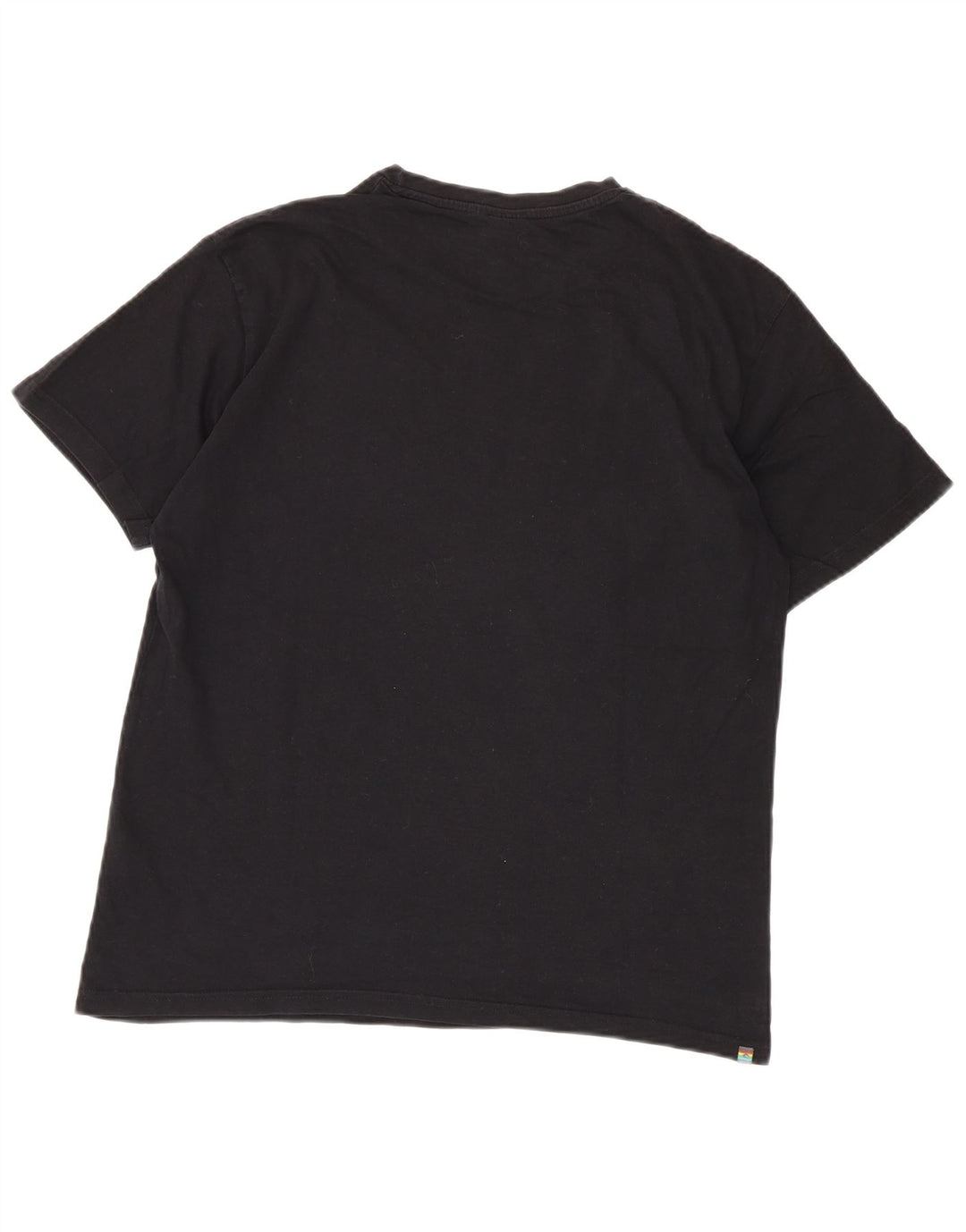 Ανδρικό γραφικό μπλουζάκι Rip Curl Top Μεσαίο μαύρο βαμβακερό