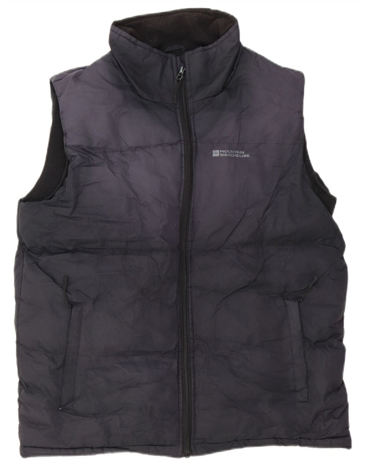 MOUNTAIN WAREHOUSE Ανδρικά padded Gilet UK 38 Medium Navy Blue Polyester