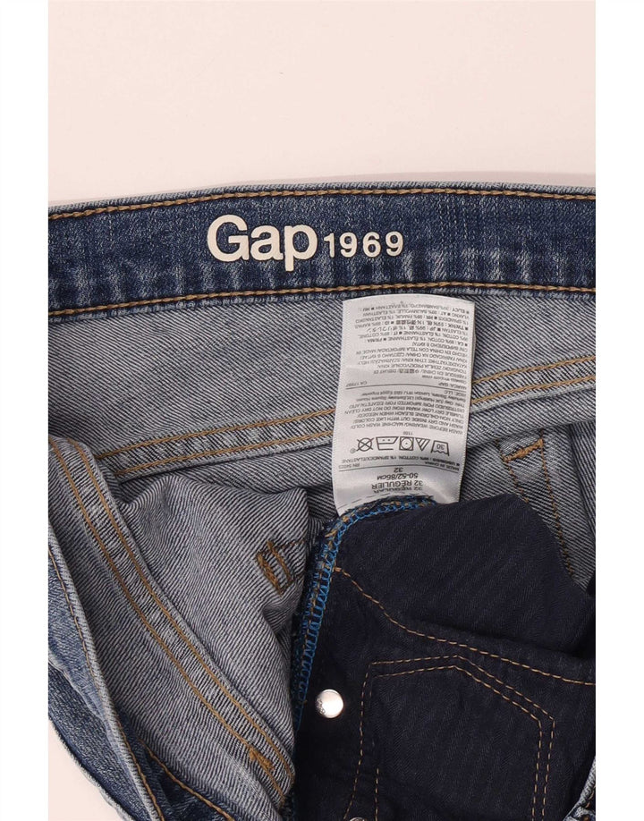Gap Γυναικείο Slim Jeans W32 L31 Μπλε βαμβακερό