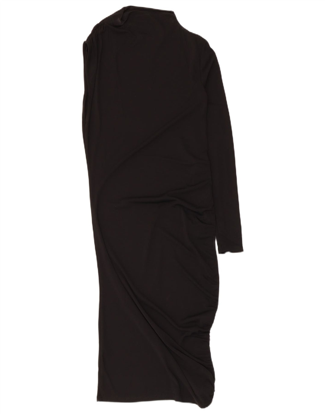Zara Γυναικείο Φόρεμα με One Shoulder UK 8 Μικρό Μαύρο Πολυεστέρα