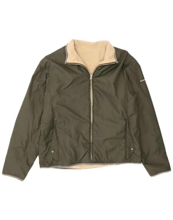 Napapijri Ανδρικό Geographic Reversible Jacket UK 40 Large Khaki