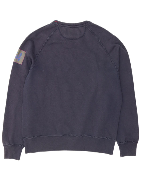 Καλύτερο εταιρικό ανδρικό γραφικό φούτερ Jumper Medium Navy Blue Polyester