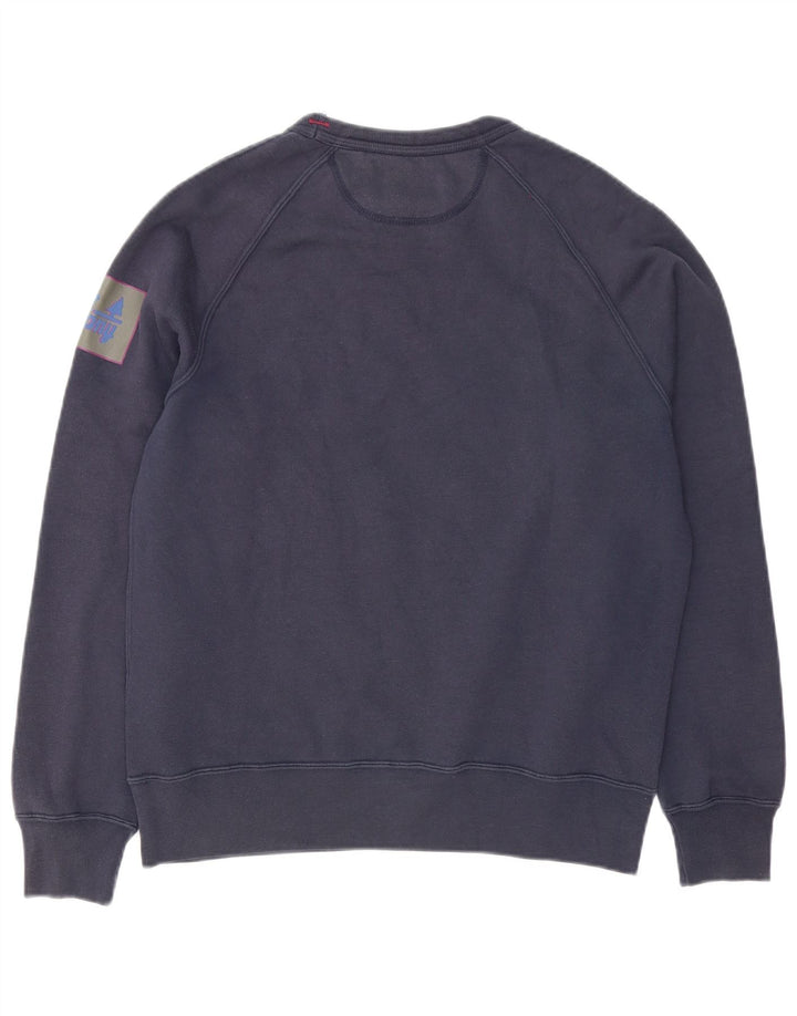 Καλύτερο εταιρικό ανδρικό γραφικό φούτερ Jumper Medium Navy Blue Polyester