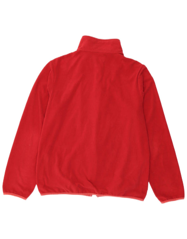 Kappa Ανδρικό Fleece Jacket UK 36 Small Red Polyester
