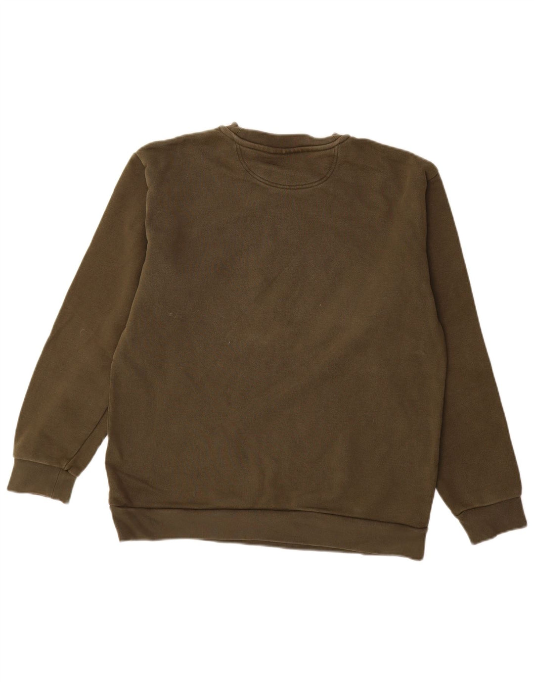 Ανδρικό γραφικό φούτερ ADIDAS Jumper Medium Khaki Βαμβακερό