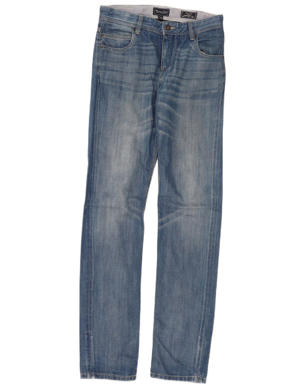 Massimo Dutti Boys Straight Jeans 13-14 Years W30 L34 Blue