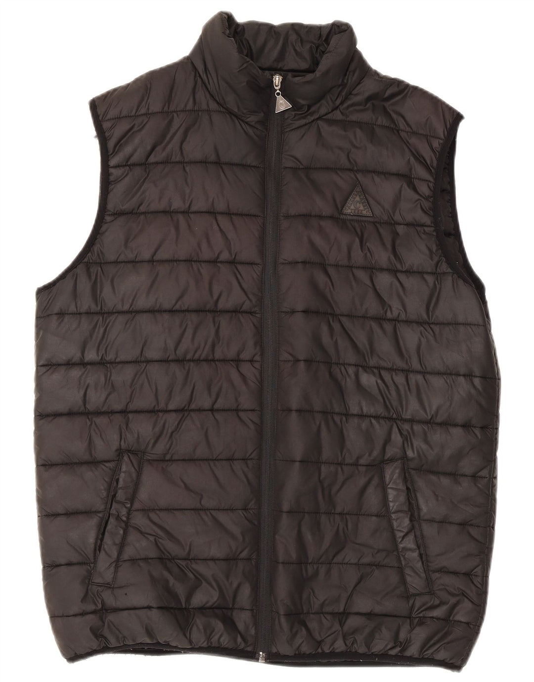 Carrera Ανδρικό padded Gilet UK 38 Medium Black Polyester