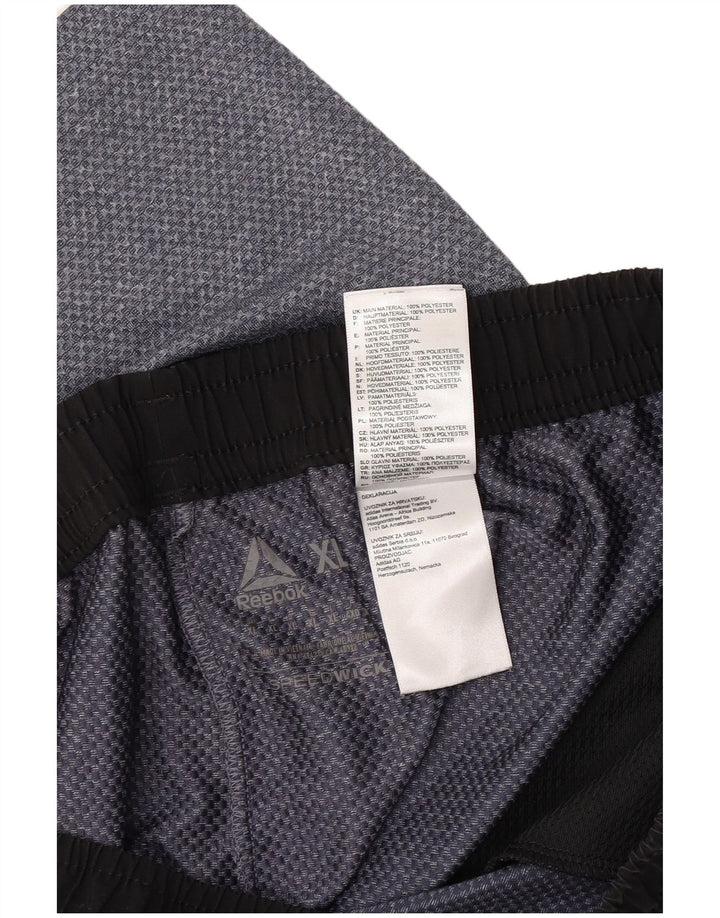 Ανδρικό αθλητικό σορτς Reebok XL Grey Polyester