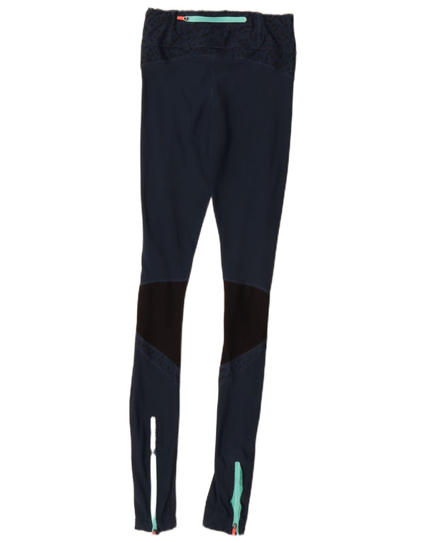 Γυναικείο κολάν Sweaty Betty UK 6 XS Blue Colourblock Polyamide