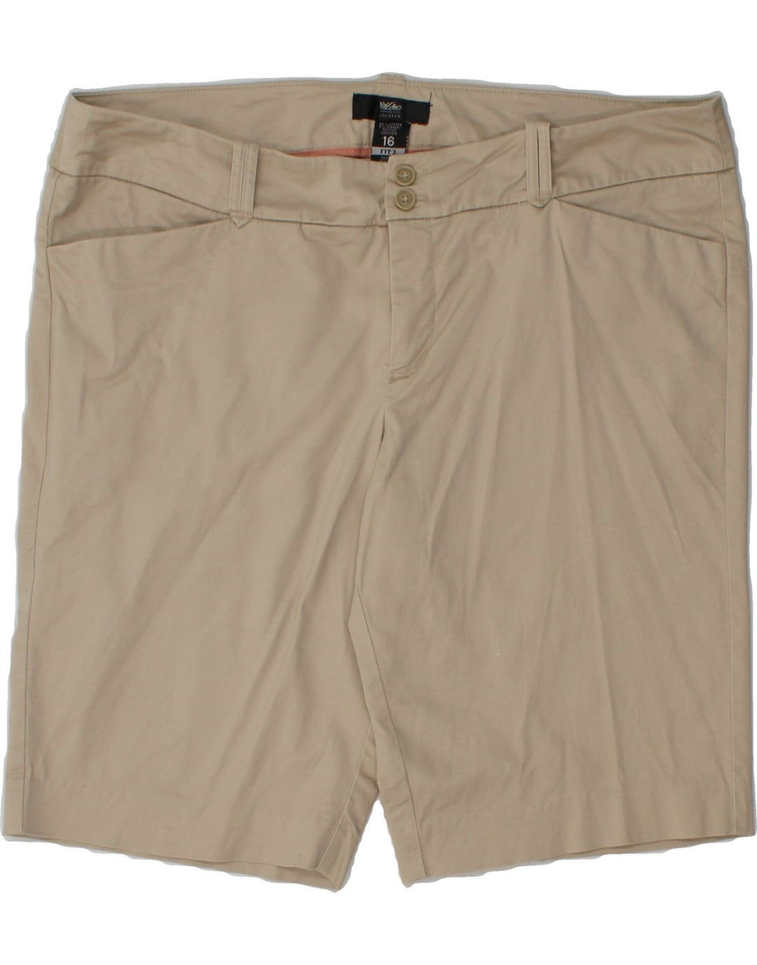 MOSSIMO Womens Casual Shorts US 16 2XL W38  Beige Cotton Vintage Mossimo and Second-Hand Mossimo from Messina Hembry 
