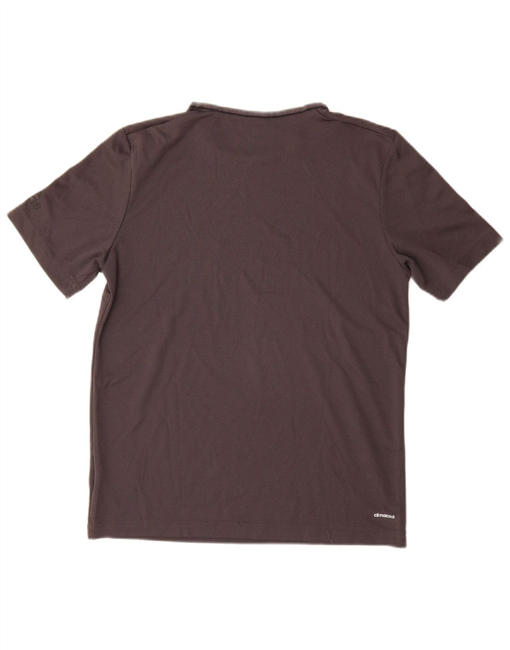 Γυναικείο T-Shirt Adidas Climacool Top 12 μεσαίου γκρι πολυεστέρα