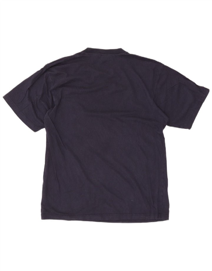 Ανδρικό γραφικό T-shirt Fila Top Large Navy Blue