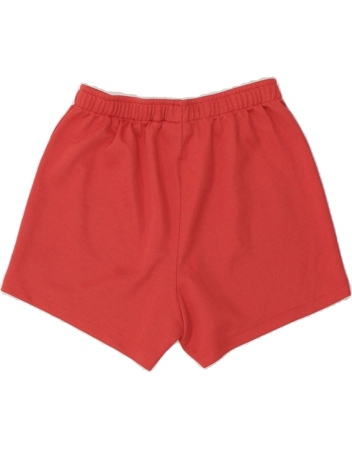 PUMA Womens Sport Shorts UK 14 Medium Red Polyester Vintage Puma and Second-Hand Puma from Messina Hembry 