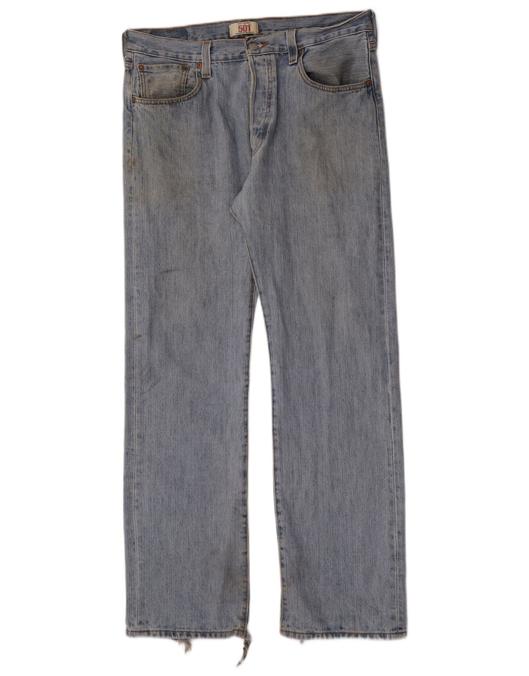 Ανδρικό τζιν Levi's Straight W34 L32 Μπλε βαμβακερό