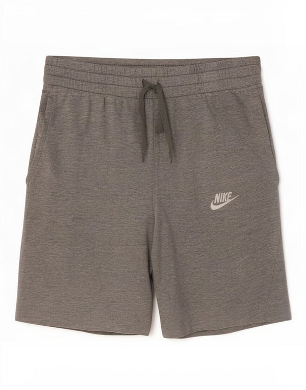 Αθλητικό σορτς Nike Boys 10-11 ετών μεσαίο γκρι βαμβακερό
