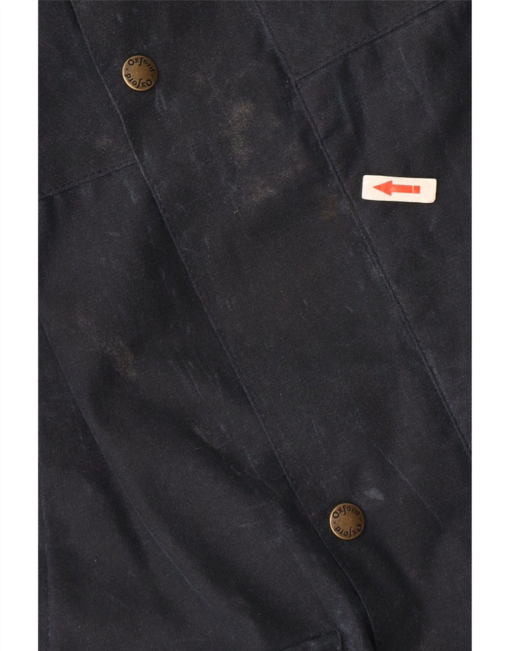 Ανδρικό κερωμένο τζάκετ Oxford Blue EU 48/50 Medium Navy Blue Flecked
