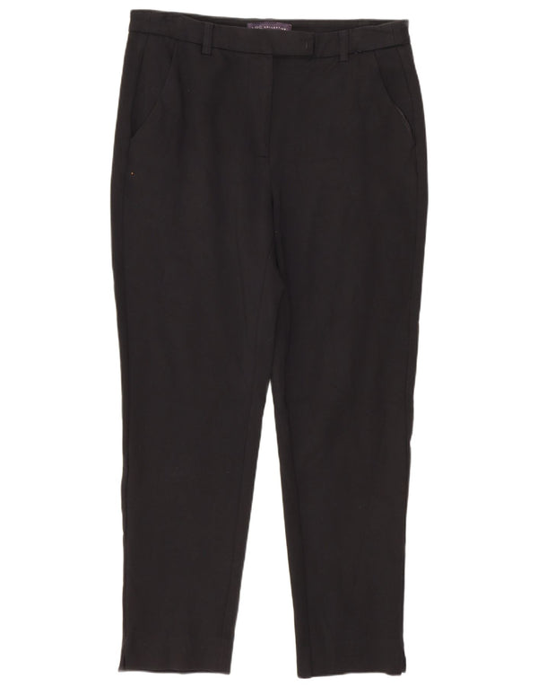 Marks & Spencer Γυναικείο κοστούμι Crop Παντελόνι UK 12 Medium W30 L25 Μαύρο