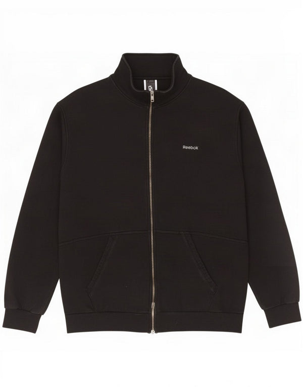 Ανδρική φόρμα Reebok Top Jacket Large Black Cotton