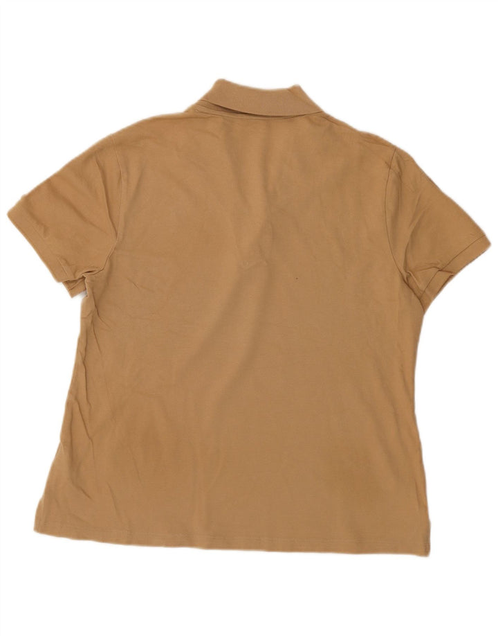 NAUTICA Γυναικείο Πόλο Μπλουζάκι UK 18 XL Μπεζ βαμβακερό