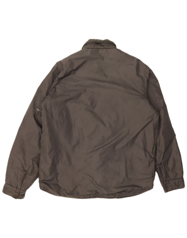Aspesi Mens Utility Jacket UK 40 Large Grey Polyamide